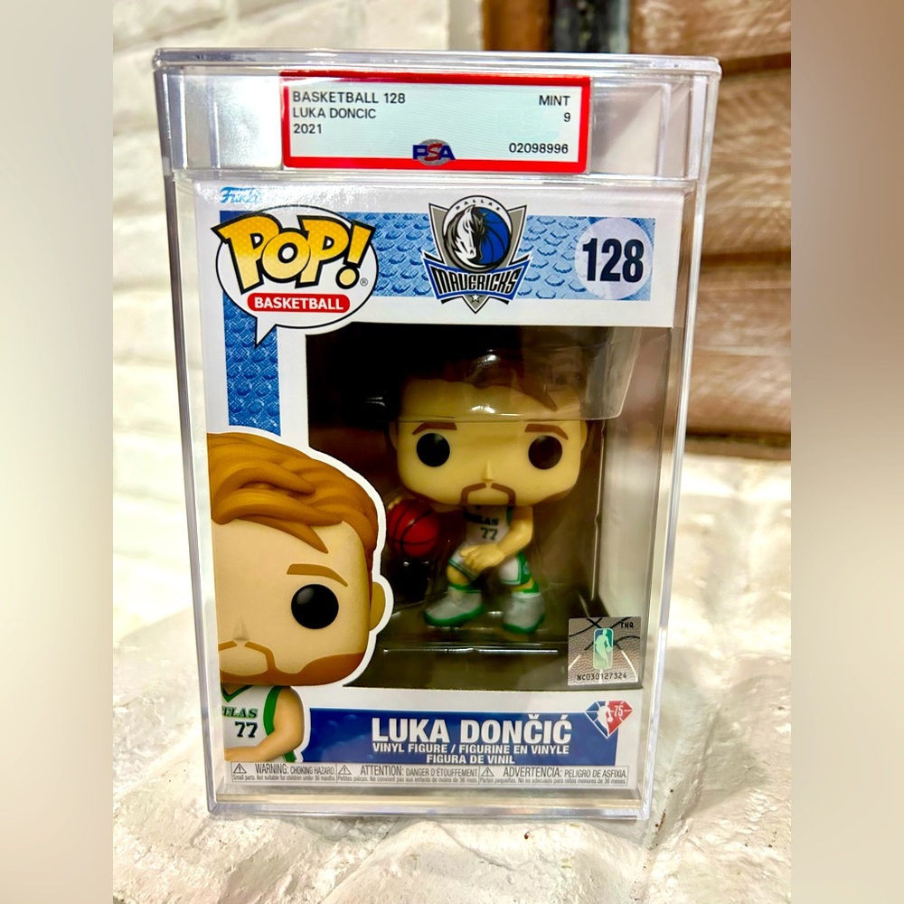 PSA Graded 9 Mint Luka Dončić Funko Pop